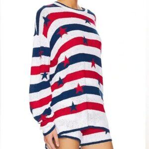 NWT - Star Spangled Stripe Knit "Go To Sweater"